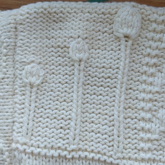 Cotton cable sweater - Picture 10 of 14